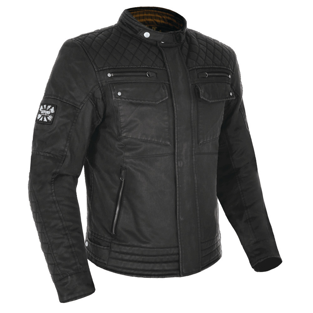 Oxford Oxford Hardy Wax Jacket Black